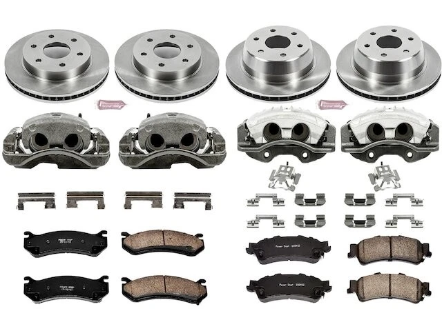 Kit de pastillas de freno y rotor para Escalade ESV EXT Avalanche 1500 Suburban HQ24V7 Foto 1 de 1