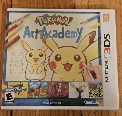 Pokemon Art Academy (Nintendo 3DS, 2014) New Sealed - Image 1 of 4
