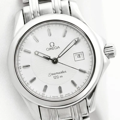 OMEGA 2581.21 Seamaster Aqua Terra White Quartz Working - Image 1 of 4