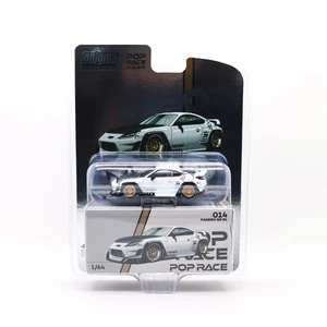 Enigma x Pop Race 1:64 Pandem GR86 ZN8 2022 Gen.2 Rocket Bunny Crystal White Car - Picture 1 of 1