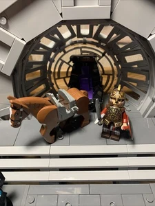 Lego Lord of Rings King Theoden Minifigure W/ Horse 9474 Cracked Torso (b2) - Picture 1 of 3