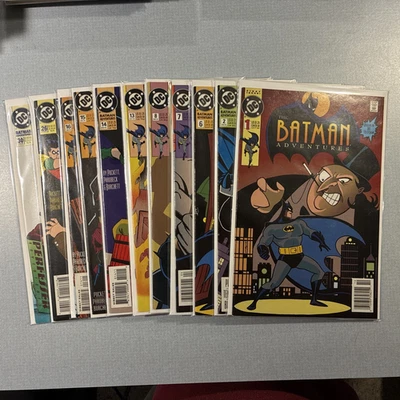 Batman Adventures Lot, DC Comics 1992, 11 Issues Including Newsstand # 1, Nice   - Image 1 of 4