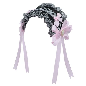 Cosplay Ribbon Headband Hairbands Gothic Headdress Punk Headwear Maid Style - Picture 1 of 12