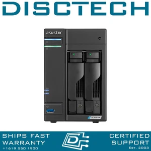 Asustor 10TB Nimbustor 2 Gen 2 AS6702T 2-bay SATA NVMe NAS Server - Picture 1 of 4