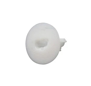 White Dual Feed Through Bushing For Coax Coaxial Cable RG6 - 100 Pack - Picture 1 of 8