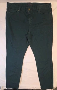 TOMMY HILFIGER SKINNY DAMEN JEANS GRÜN DENIM GRÖSSE 18 / 38 x 30 - Bild 1 von 17