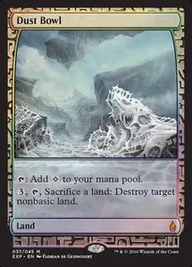 Désert de Poussière PREMIUM FOIL  - Dust Bowl - Zendikar Expeditions - Magic Mtg - Picture 1 of 1