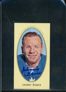2011-12 Parkhurst Champions Champ's Mini Signatures #44 Johnny Bower - Picture 1 of 2