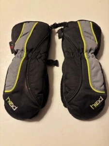 HEAD Junior Insulated Ski/Winter Mittens XS Age 2-4 Side Zip - Picture 1 of 5