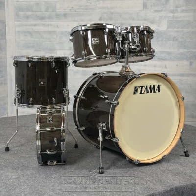 Juego de batería Tama Superstar Classic 5 piezas con 22BD negro corteza lacebark pino Foto 1 de 4