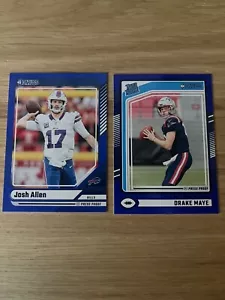 2024 Donruss NFL Football Blue Press Proofs Complete Your Set Pick Your Card - Picture 1 of 1