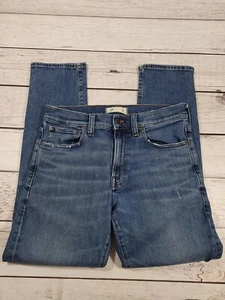 Madewell Slim Womens 31x30 Straight Leg Blue Jeans E1 - Picture 1 of 7