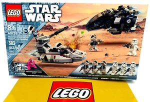Lego Star Wars: 40755 Imperial Dropship vs. Rebel Scout Speeder (includes QT-KT) - Picture 1 of 2