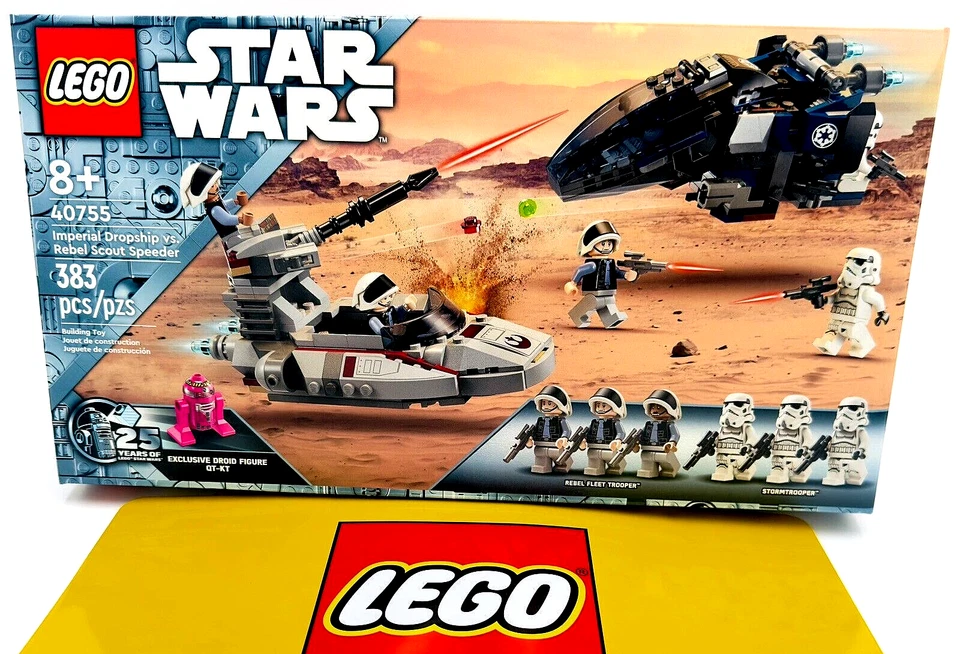 Lego Star Wars: 40755 Imperial Dropship vs. Rebel Scout Speeder (includes QT-KT) - Image 1 of 2