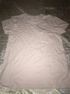 WOMEN'S AMERICAN GIANT Medium Quartz Crew Neck TShirt New - Picture 1 of 3