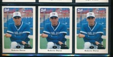 lot (3) 1996 Best #6 Roberto Duran Dunedin Blue Jays (BL83) SWSW6