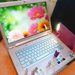 Sony Vaio CR42 Rosa Lady Pink 14 Zoll Multimedia l XXL EXTRAS l Windows Vista - Bild 1 von 18