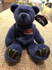 John Elway #7 Denver Broncos NFL 98 Limited Treasures Rare Test Issue Bear - Picture 1 of 3