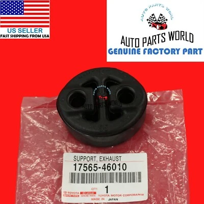 SOPORTE TUBO ESCAPE ORIGINAL TOYOTA SIENNA SUPRA TACOMA SC300/400 17565-46010 Foto 1 de 2