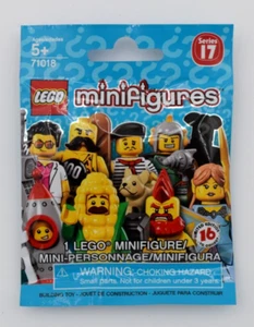 Lego Minifiguren Serie 17 ~ 71018 zufällige Blind Bag neu & versiegelt - Bild 1 von 3