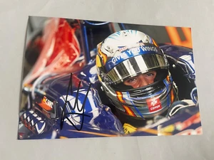 CARLOS SAINZ Toro Rosso Fórmula 1 firmado foto firmada 20x30 autógrafo autógrafo - Imagen 1 de 1