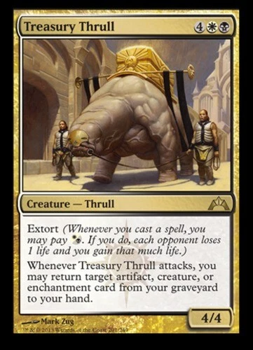 Treasury Thrull ~ Moderately Played Gatecrash MTG Magic UltimateMTG Multi-Color  - Image 1 of 1