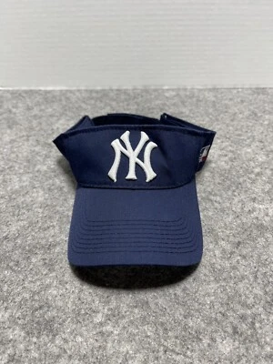 New York Yankees VISOR MLB Estadio de Béisbol Bambino Prendedor Rayas Sombrero Correa Trasera Foto 1 de 4
