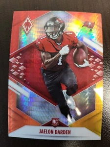 2021 Phoenix Jaelon Darden RC FIRE BURST PRIZM Card #135 - Bild 1 von 2