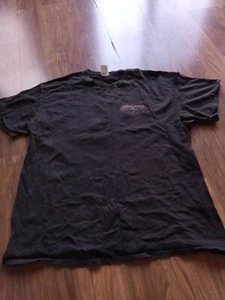 Straight Shooters Black Tshirt With Print, Size XL Men's - Picture 1 of 5