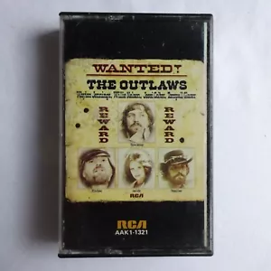 Waylon Jennings Willie Nelson Jessi Colter Tompall Glaser / The Outlaws Cassette - Picture 1 of 5
