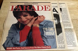 LIZA MINNELLI 1986 - Revista vintage artículo de 3 páginas - Imagen 1 de 5