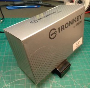 Ironkey by Imation Defender H100 1TB Encrypted USB Hard Drive - New in Box - Picture 1 of 9