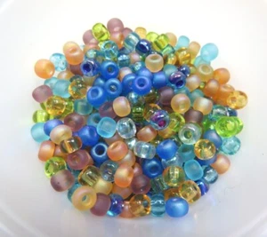 SIZE 6/0 ~ FIELDS OF FRANCE MIX ~ GLASS SEED BEADS LOT ~ 28 Grams - Picture 1 of 1