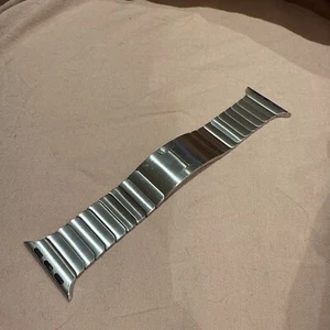 Genuine Apple Watch Stainless Steel Link Bracelet fits all 41mm 40mm 38mm models - Zdjęcie 1 z 6