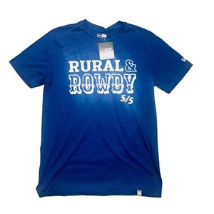 New Era X Sullivan Supply Rural & Rowdy T-Shirt Navy Blue Men's Medium (M) - Picture 1 of 7