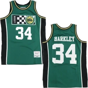 New Charles Barkley Leeds Mens Headgear Classics Embroidered Jersey RJRSY-32 - Picture 1 of 3