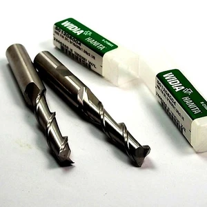 WIDIA HANITA 301208004 Square End Mills 5/16" 2FL HSS (2 Pcs) - Picture 1 of 2
