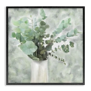 Stupell Industries Green, Design by Kimberly Allen Sage Painterly Eucalyptus ... - Picture 1 of 9
