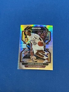 2022 Panini Prizm Draft Picks Basketball Hyper Prizm Parallel of James Harden!!
