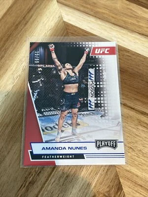 Amanda Nunes 2021 Panini Chronicles UFC Playoff Blue Parallel /99 - Image 1 of 2