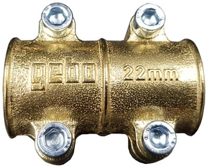 22mm Tubo Cobre Reparación Fugas Abrazadera Antifugas Pozo Agua Arreglar - Imagen 1 de 3