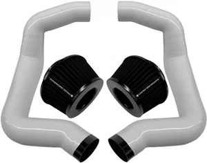 for BMW F90 M5 M8 G30 M550I Full Front Mount air intake - WHITE V2 BKAF - Picture 1 of 23