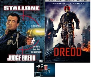 Judge Dredd Double Feature JUDGE DREDD The Original & DREDD 2 DVD Set New - Picture 1 of 4