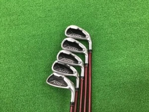 Globeride ONOFF 2012 Irons #6-9,Pw(5Clubs)/SMOOTH KICK MP-512I/Flex:Regular - Picture 1 of 5