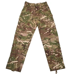 NEW British Army Issue Combat Pants 33x34 M Tall 85/84/100 MTP Camo Cotton - Picture 1 of 9