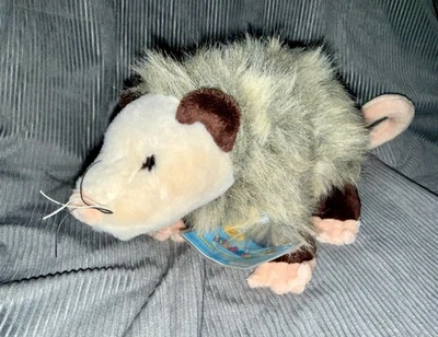 Ganz Webkinz Opossum Stuffed Plush Possum Animal NO CODE HM469-Excellent cond. - Image 1 of 3