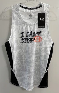 NEU Under Armour Herren ärmelloses Heatgear "I Can't Stop" Kompressionstank M - Bild 1 von 6