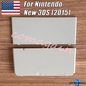 Sostituire per Nintendo New 3DS (2015) Cover Plate Top Fondo Faceplates Shell - Foto 1 di 7