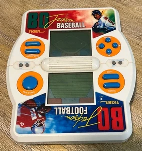 1990 Tiger Electronics: Bo Jackson Football / Baseball Electronic Handheld Game - Picture 1 of 1