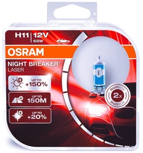 2St OSRAM H11 Night Breaker LASER NEXT Generation +150% mehr Helligkeit 12V 55W - Bild 1 von 2